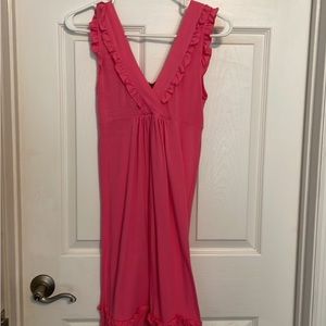 Pink, size small casual dress